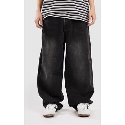 Blue Tomato Vintage Denim Baggy Jeans zwart