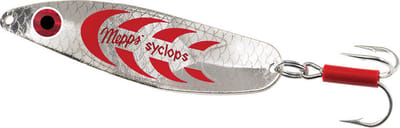 Mepps Syclops Silver/Red - #0 - 8 gram - Fishing-bait.nl