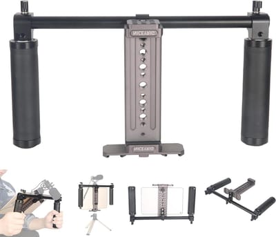 Stabiliseer en bescherm je iPad Mini 7.9"/iPad 9.7"/iPad 10.5" met een multifunctionele handgreep voor optimale grip en gebruiksgemak