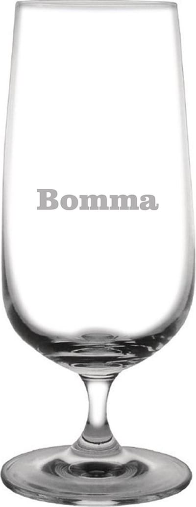 Bierglas op voet gegraveerd - 41cl - Bomma