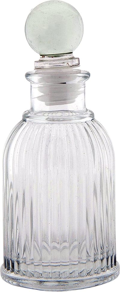 Clayre & Eef Decoratie Fles Ø 6x13 cm Glas
