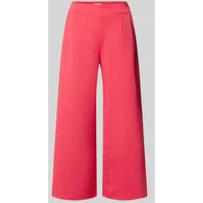 Wide leg-sweatpants met elastische tailleband model 'Kate'