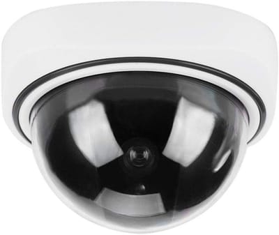 Dome Camera - Gesimuleerde Camera - Veiligheid Thuis - Met LED Indicator - 10x10x10mm