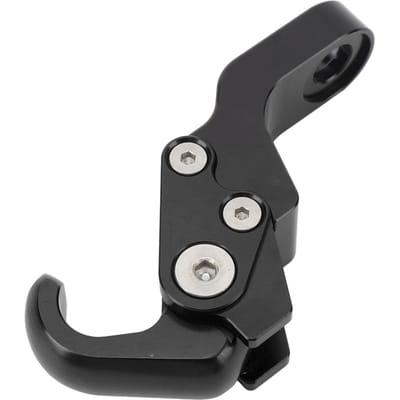 Crochet à bagages de moto Pliable Alliage d'aluminium Support solide pour XMAX 300 125 250 400 NMAX 155 noir