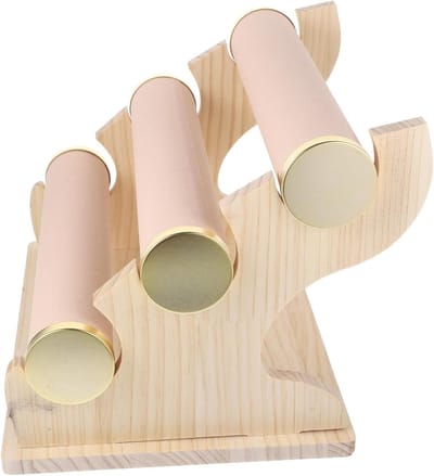 Sieraden Display Rek - Armbanden Organizer - Sieraden Opbergen - Drie Lagen Ontwerp - 29.7 x 21.5 cm - Beige
