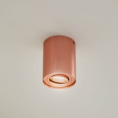 Arcchio - Spots - 1licht - Aluminium - H: 12.5 cm - GU10 - koper