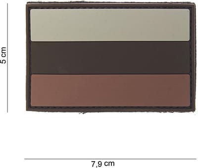 101 Inc Embleem 3D Pvc Rusland Desert  10001