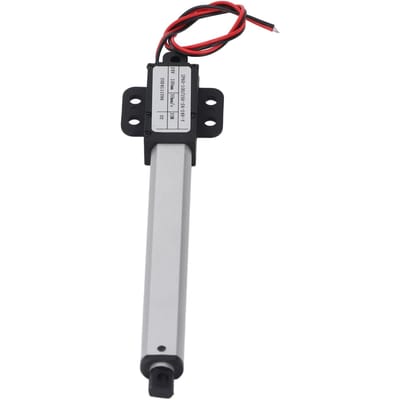 Mini Bewegingsactuator 100mm Slag 20N Duw Automatische Telescopische AC 24V Elektrische Miniatuur Lineaire Actuator