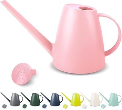 Gieter Kamerplanten - Waterkan Tuin - Planten Water Geven - Lange Dunne Tuit - 1.8 Liter - Roze