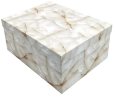 Luxe Doos met Deksel - 25*18*10.5cm - Wit - Cadeaudoos / Opbergdoos – Stevig & Herbruikbaar – Voor Cadeaus, Kerst, Bruiloft of Opslag