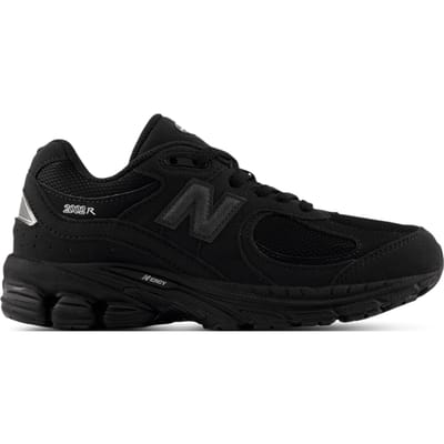 New Balance 2002R Kindersneakers - Zwart - Maat 38.5 - Mesh/Synthetisch