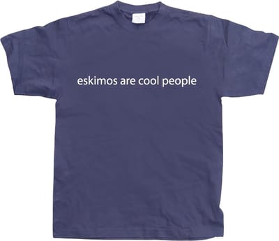Hybris Eskimo’s zijn coole mensen Navy