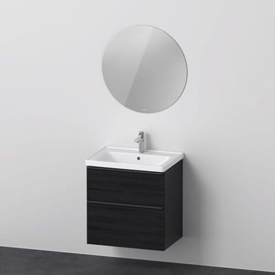 Duravit D-Neo furniture set with round mirror 65 cm DE010901616