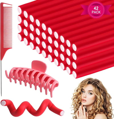 Schuimkrultangen Zonder Warmte - Flexibele Rolletjes voor Natuurlijk Schone Krullen