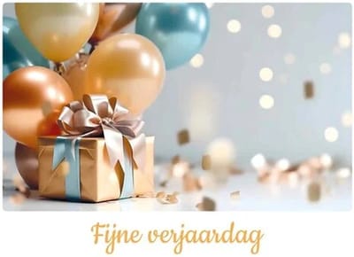 Kaart - Artige - Little wishes - Fijne verjaardag - ECLT58-A