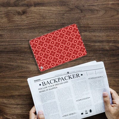 Apple iPad Mini 4 | Mini 5 (2019) Hippe Hoes Batik Rood