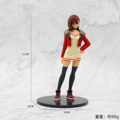 Dandadan Ken Takakura Figurine Anime Okarun Figurine d'Action Takakura Ken/Momo Ayase Figurine Fille Modèle de Collection pour Bureau Poupées Jouets beige