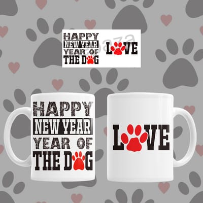 Mok Happy new year year of the dog (Love dog/s)