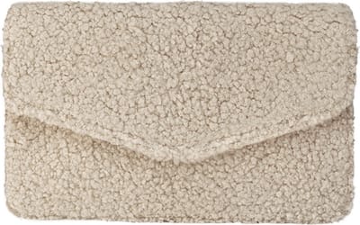 Yehwang Handtas teddy beige - afneembare bag strap - schoudertas - dames