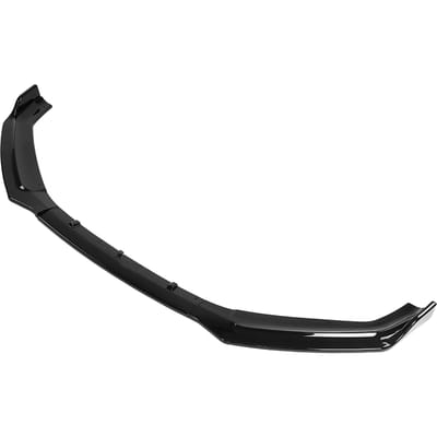 Auto Voorbumper Canard Lip Splitter Body Schoppen voor A5 B9 17-18 Glanzend Zwart black