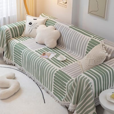 Bankhoes stof eenvoudige moderne bankhoes bankhanddoek all-inclusive universele bankhoes 180*130cm