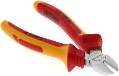 Zijsnijder VDE - Precisie tang - Draad Knippen - Geïsoleerd tot 1000V - 160 mm - Grijs
