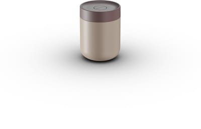 BergHOFF Home Nommie – Thermos Lunchbox - Food Jar 0.5L – Lekvrije Yoghurtbeker To Go – Isoleerbeker voor Soep - Dubbelwandige Isolatie - RVS Thermische Voedselcontainer – Houdt 6u Warm/Koud – Beige