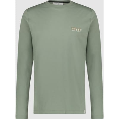 Circle of Trust Tommy Longsleeve Agave Size: XS | Long-Sleeved T-Shirts Outlet | Heren | Groen