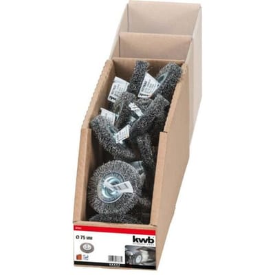 kwb Schijfborstels, dubbel dik, gegolfd HSS-staaldraad, voor gebruik met boormachines en accuschroevendraaiers 607833 1 stuk(s)