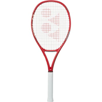 Tennisracket Yonex VCORE 100 Ruby Red 300g (Onbespannen)-Gripmaat L4