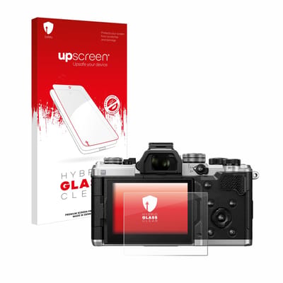 upscreen - Screenprotector voor OM System OM-3 - Folie Beschermfolie Beschermglas transparant