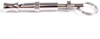 Dailygoods- Hondenfluit Roestvrij Staal - Ultrasone Fluit - Instelbare Frequentie - Draagbaar - Overlevingsfluitje - Stop Blafgeluid