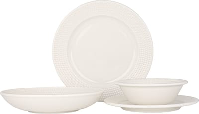 Bonna Serviesset - Pure Dot - 24 delig - 6 persoons - Porselein