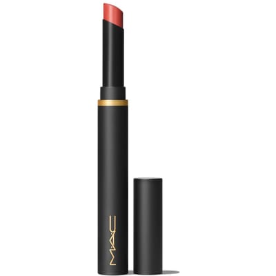 MAC, Powder Kiss, Rouge à lèvres crémeux, 899, Brickthrough, 2 g