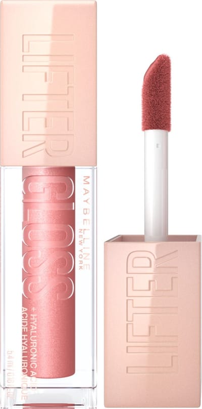 Maybelline Lifter Gloss Lipgloss 3 Moon Roze - 3 x 1 stuk - Voordeelverpakking