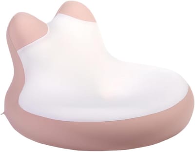 Buikligkussen - Leeskussen - Optimale Houding - Kattenoor Vorm - 49x18 cm - Roze