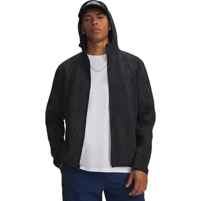 Under Armour Unstoppable Fleece Sweatshirt Met Rits Zwart L / Regular Man