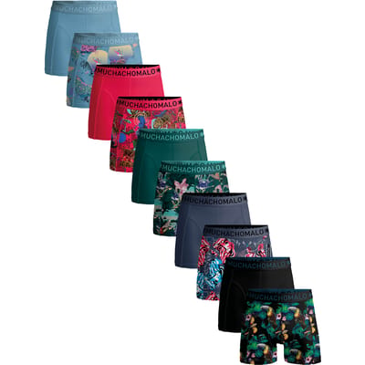 Muchachomalo Boxershort Heren – 10 Pack – 95% Katoen – Heren Ondergoed – Kleding – Stevig Ondergoed – Onderbroeken Heren