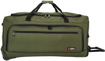 Enrico Benetti Brussels Wieltas 70 cm - Reistas 79 Liter - Olijfgroen