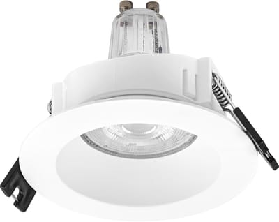 OSRAM Spot Set LED inbouwspot GU10 2.6W Wit 85mm, 200lm 2700K Warm Wit, CRI≥80, kunststof behuizing, set van 5