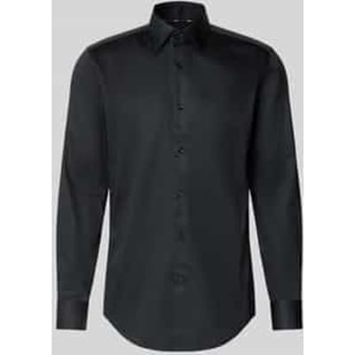Slim fit zakelijk overhemd van puur katoen, model 'HANK'