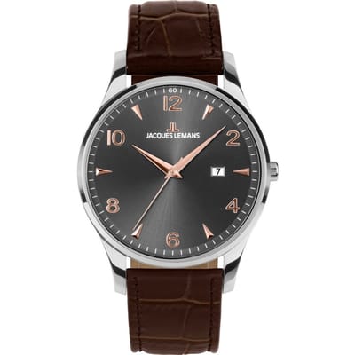 Jacques Lemans - 1-2215D - Polshorloge - Heren - Kwarts - London