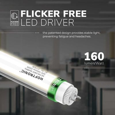 HOFTRONIC LED TL armatuur 150cm - T8 (G13) - 30W 4800 lumen (160lm/W) - 3000K warm wit (830) - Flikkervrij - IP20 Stofdicht