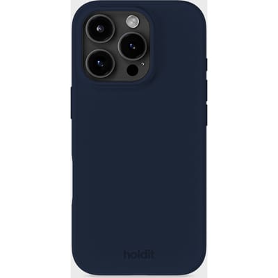 Phone Case Silicone Midnight Blue iPhone 16 Pro