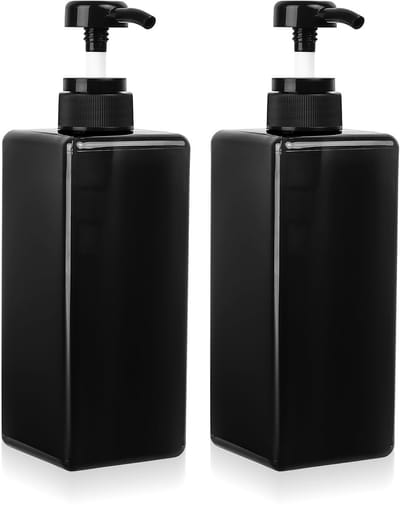 Dailygoods- Zeepdispenser 650 ml - Vaatwasmiddeldispenser - Kunststof - Antilek - Douchegel/lotion - Hoogwaardig ABS-materiaal - Dispenserfles