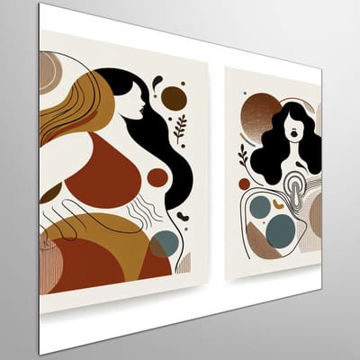 Kunstprint | Wanddecoratie | Dibond | 40 × 40 cm
