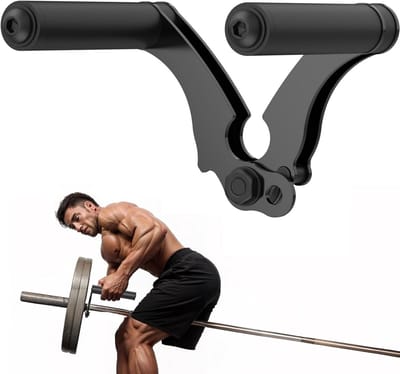 Landmine Handvat voor Halterstang - Dubbel D T-Bar Roeigreep voor Krachttraining