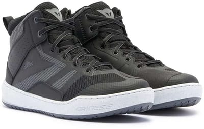 Dainese Suburb Air Schoenen Zwart Wit Iron Gate - Laars
