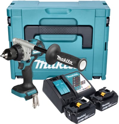 Makita DDF492RTJ Accu-schroefboormachine 18 V 2 snelheden Brushless