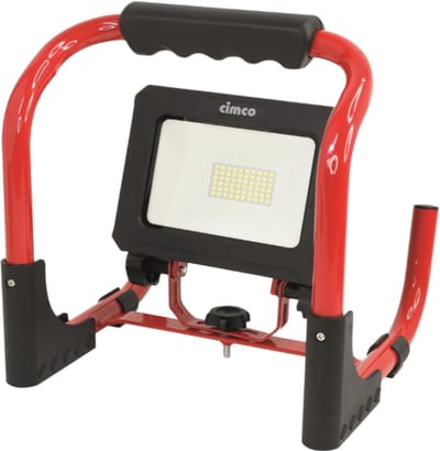 Cimco werklamp bouwlamp robuust 5700K 2000lm dimbaar voor accu Makita en Bosch 18V (excl) IP54/IK07 (111550)